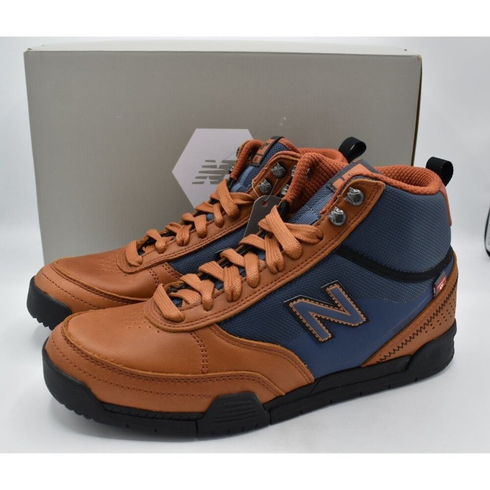 New Balance Numeric 440 Trail Mens 8.5‎ Brown New High Top Sneaker Shoes